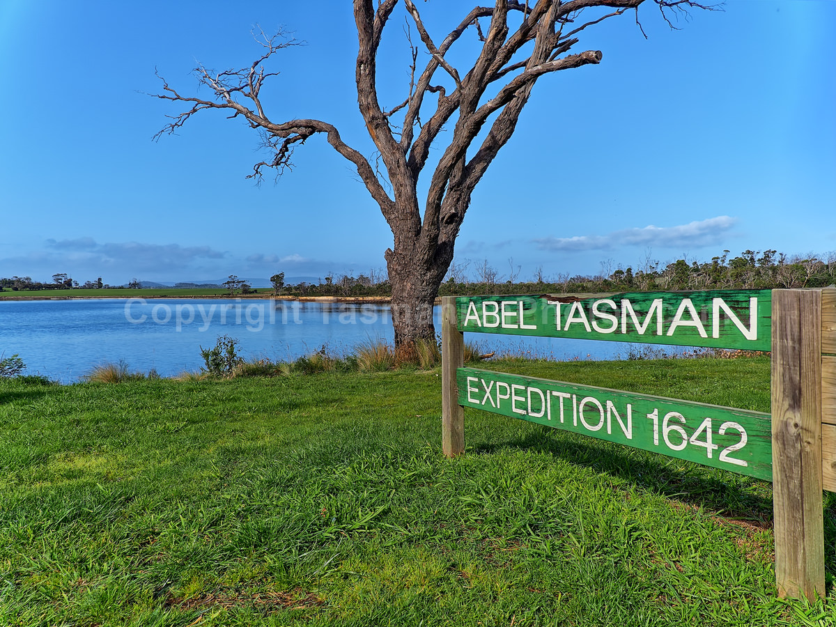 Abel Tasman Monument, Dunalley, Tasman Peninsula, Tasmania. (martin chambers: tasmanianphotos.com) (12/09/20) : Abel-Tasman-Monument-Tasmania_20200912-121850
