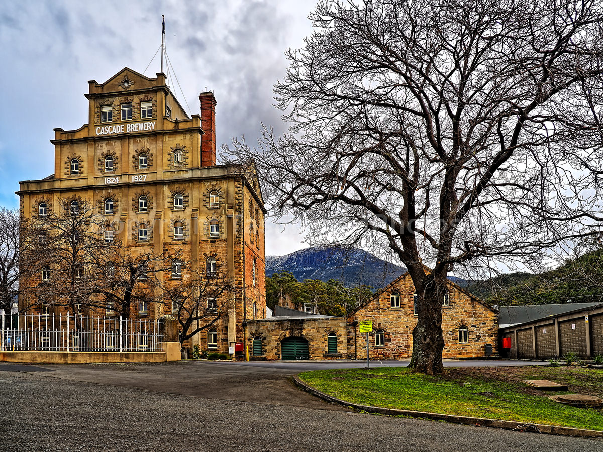 Cascade Brewery in Hobart, Tasmania.  Australia's oldest brewery. (martin chambers: tasmanianphotos.com) (25/08/19) : Cascade-Brewery-Tasmania_20190825-204326