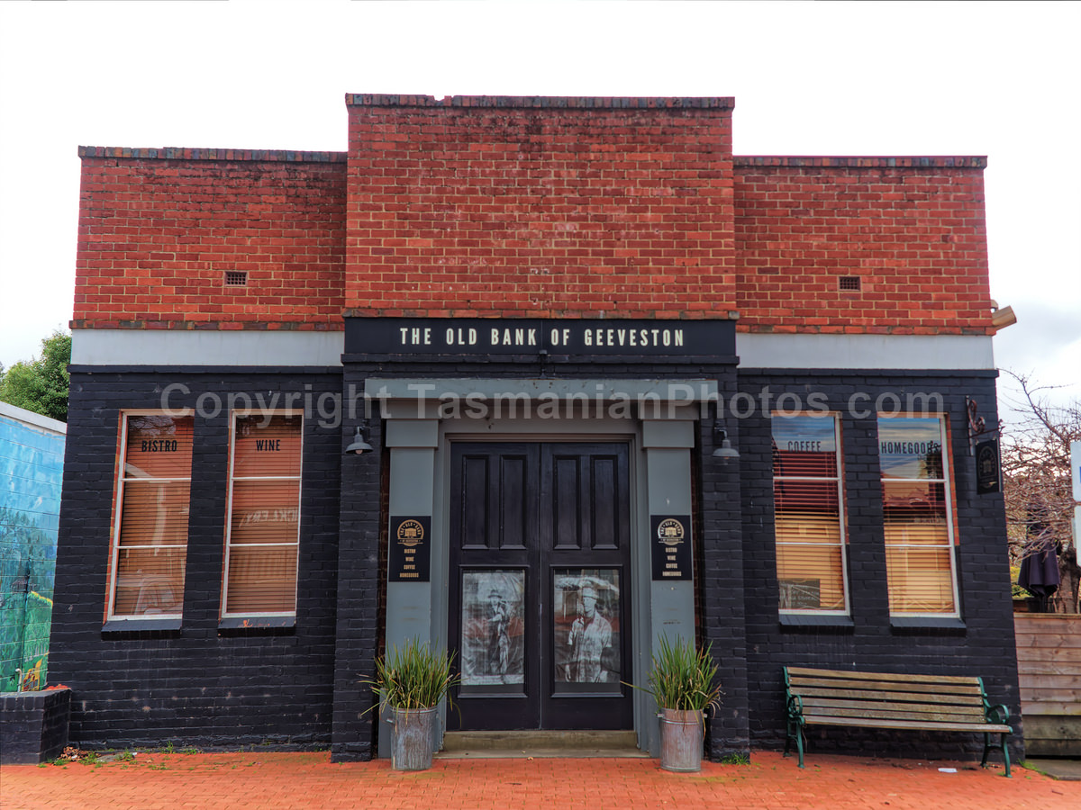The Old Bank of Geeveston, Tasmania. (martin chambers: tasmanianphotos.com) (05/09/21) : Geeveston-Old-Bank-Tasmania_20210905-194551