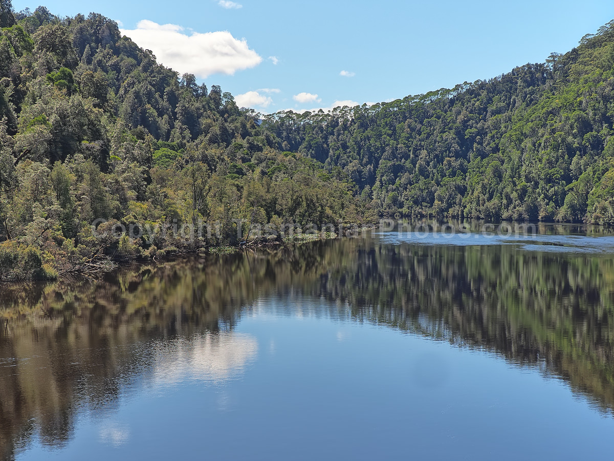 Gordon River and Maquarie Harbour.  Strahan. West Coast Tasmania. (martin chambers: tasmanianphotos.com) (07/10/20) : Gordon-River-Tasmania_20201007-214333