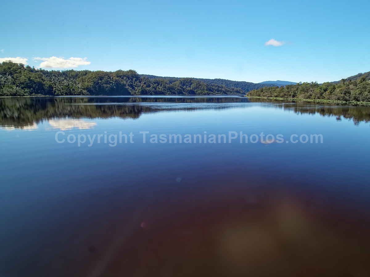 Gordon River and Macquarie Harbour. Strahan. West Coast Tasmania. (martin chambers: tasmanianphotos.com) (07/10/20) : Gordon-River-Tasmania_20201007-214440