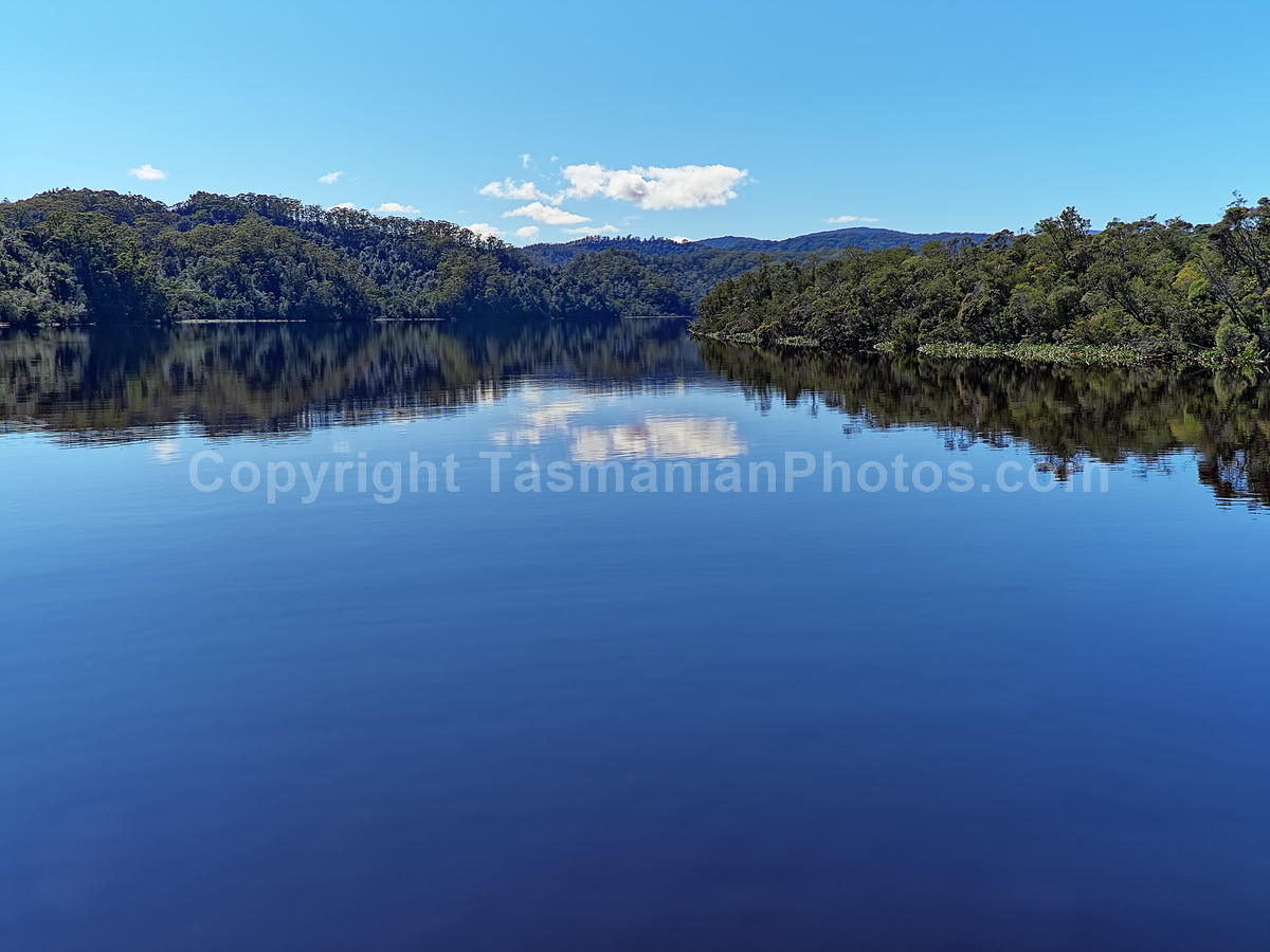 Gordon River and Macquarie Harbour. Strahan. West Coast Tasmania. (martin chambers: tasmanianphotos.com) (07/10/20) : Gordon-River-Tasmania_20201007-214537
