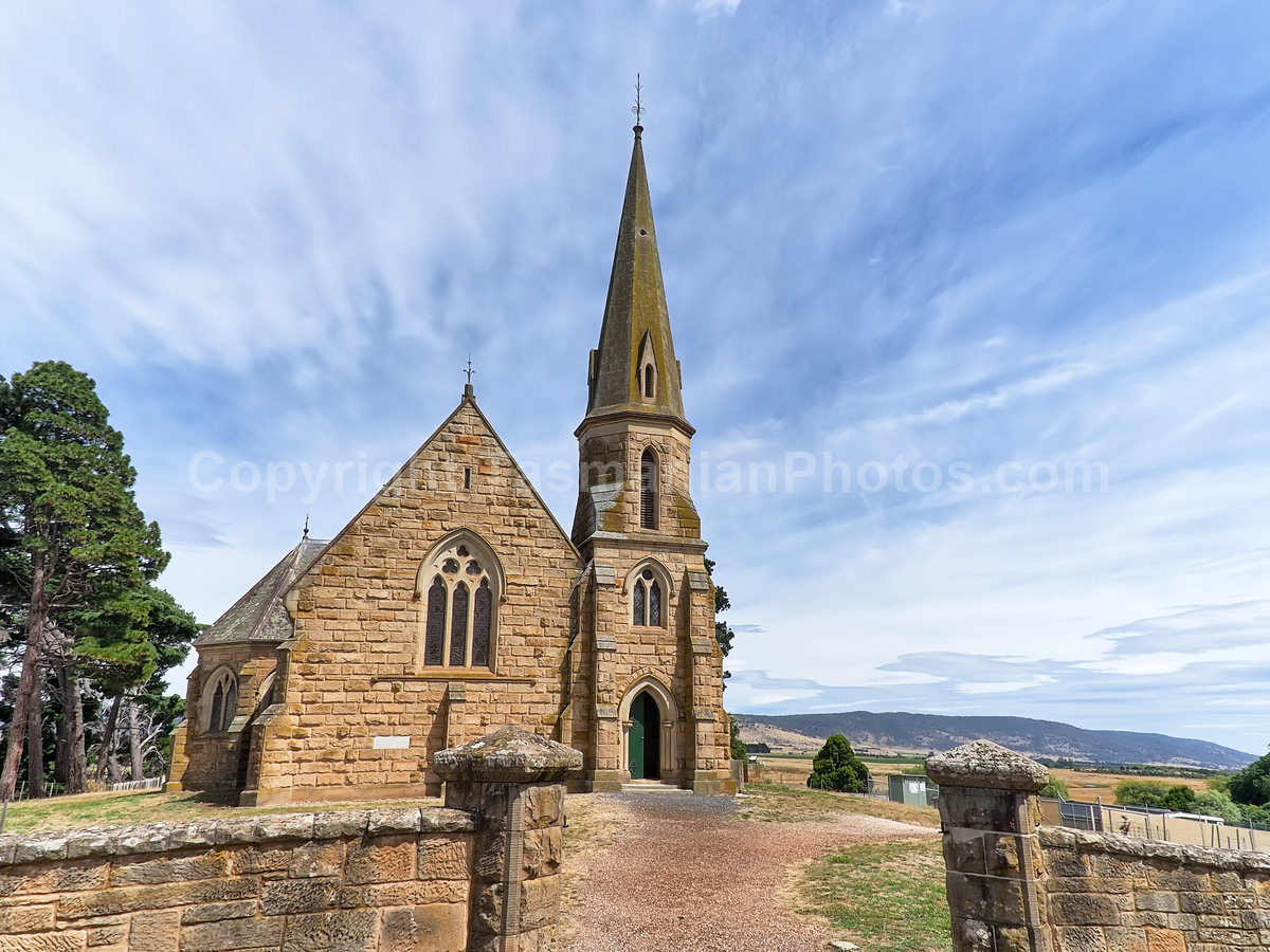 Ross Uniting Church in Ross, Tasmania.  (martin chambers: tasmanianphotos.com) (22/01/21) : Ross-Uniting-Church-Tasmania_20210122-145044