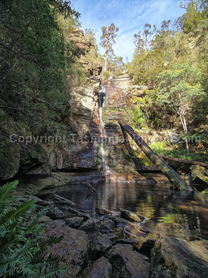 Snug Falls, Tasmania. (martin chambers: tasmanianphotos.com) (02/08/20) : Snug-Falls-Tasmania_20200802-171936