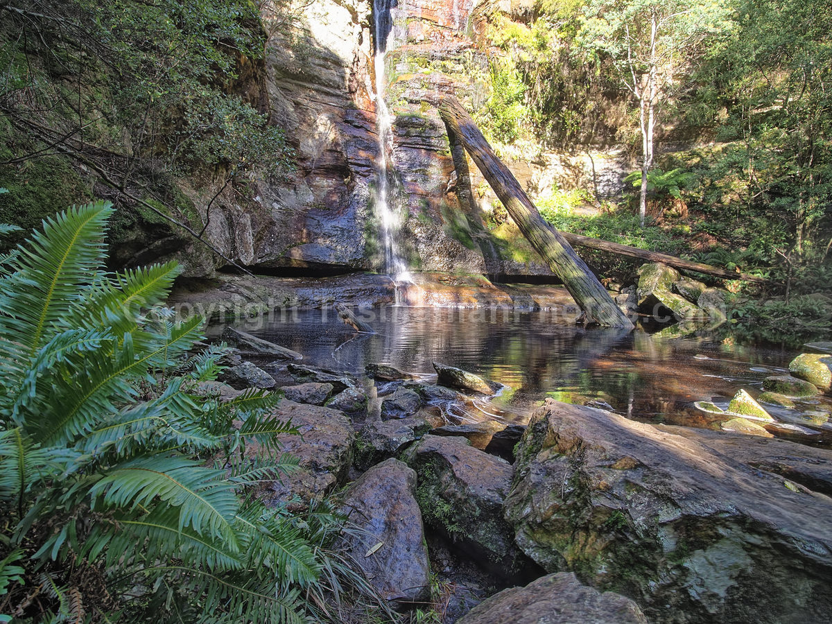 Snug Falls, Tasmania. (martin chambers: tasmanianphotos.com) (02/08/20) : Snug-Falls-Tasmania_20200802-171947