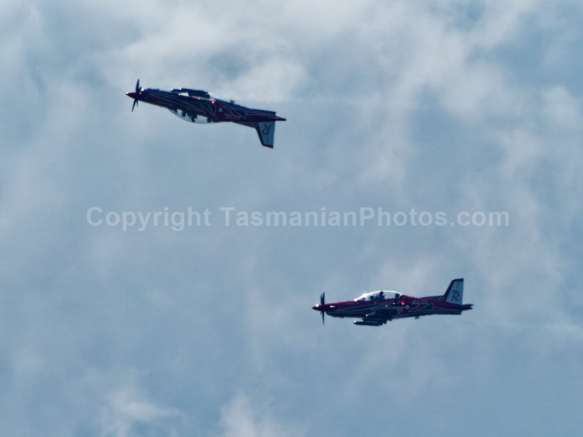 The Roulettes flying over Hobart for the Royal Regatta. (martin chambers: tasmanianphotos.com) (06/02/21) : The-Roulettes-Hobart-Regatta-Tasmania_20210206-192907
